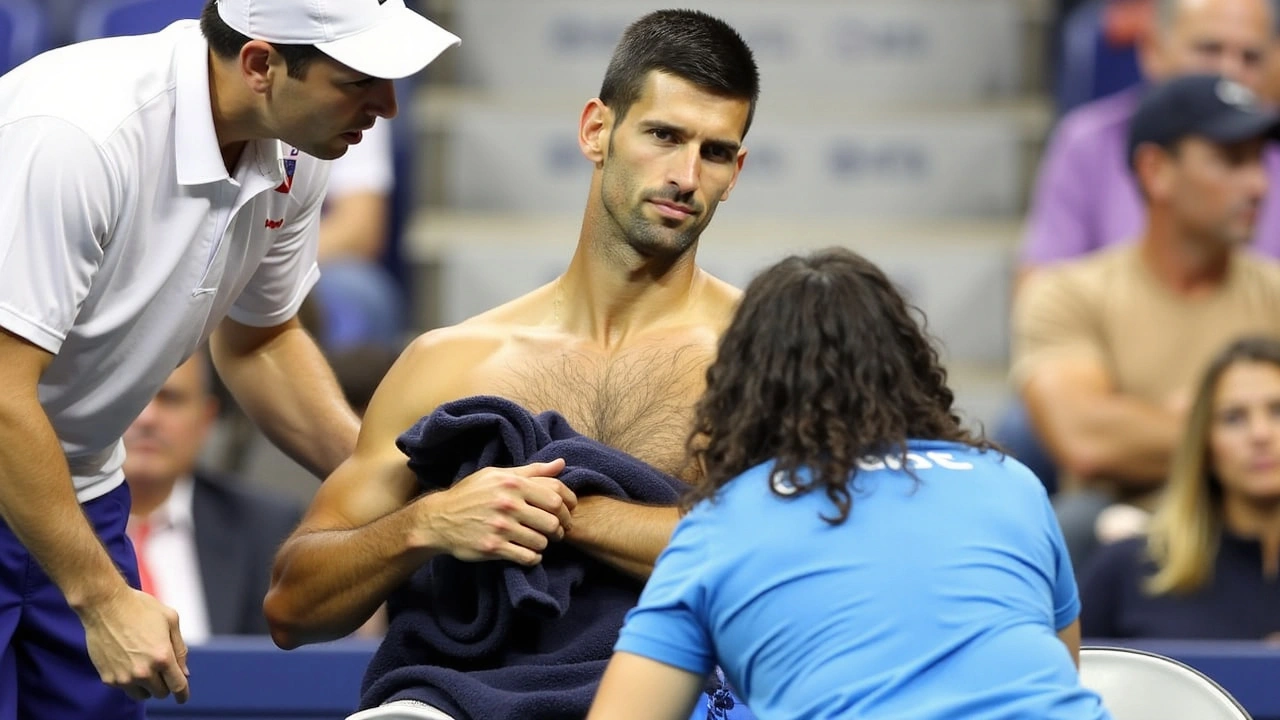 Djokovic Supera Desafios Físicos e Avança com Novo Recorde no US Open