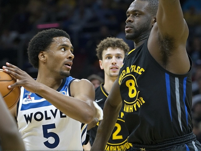 Timberwolves atropelam Warriors no Jogo 2 com show de Randle e Edwards e desfalque de Curry pesa