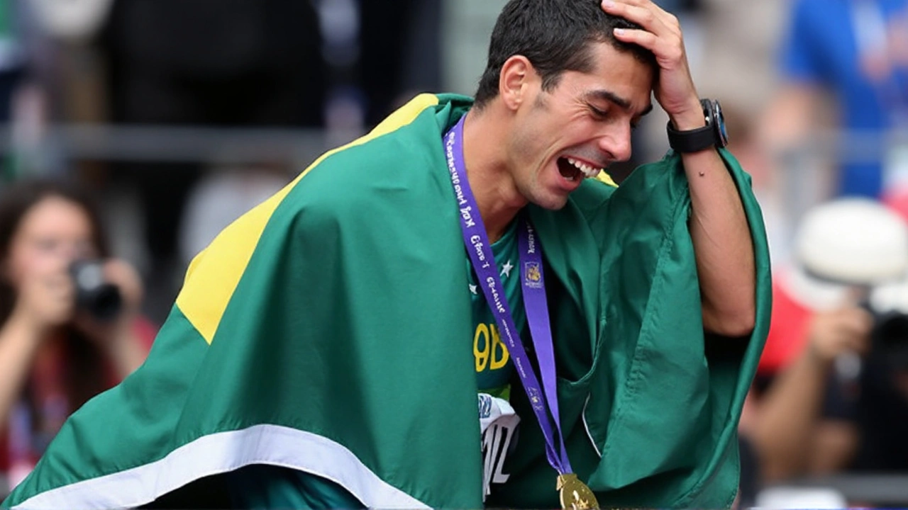Caio Bonfim conquista ouro e faz história no Mundial com vitória nos 20 km da marcha atlética