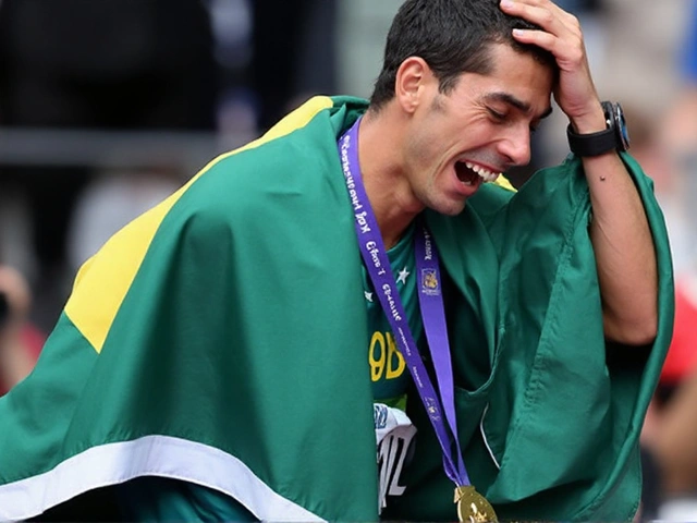 Caio Bonfim conquista ouro e faz história no Mundial com vitória nos 20 km da marcha atlética